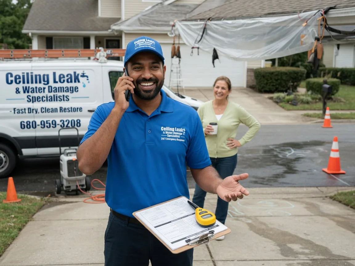 Ceiling Leak Cleanup Mount Meigs, AL FAQs